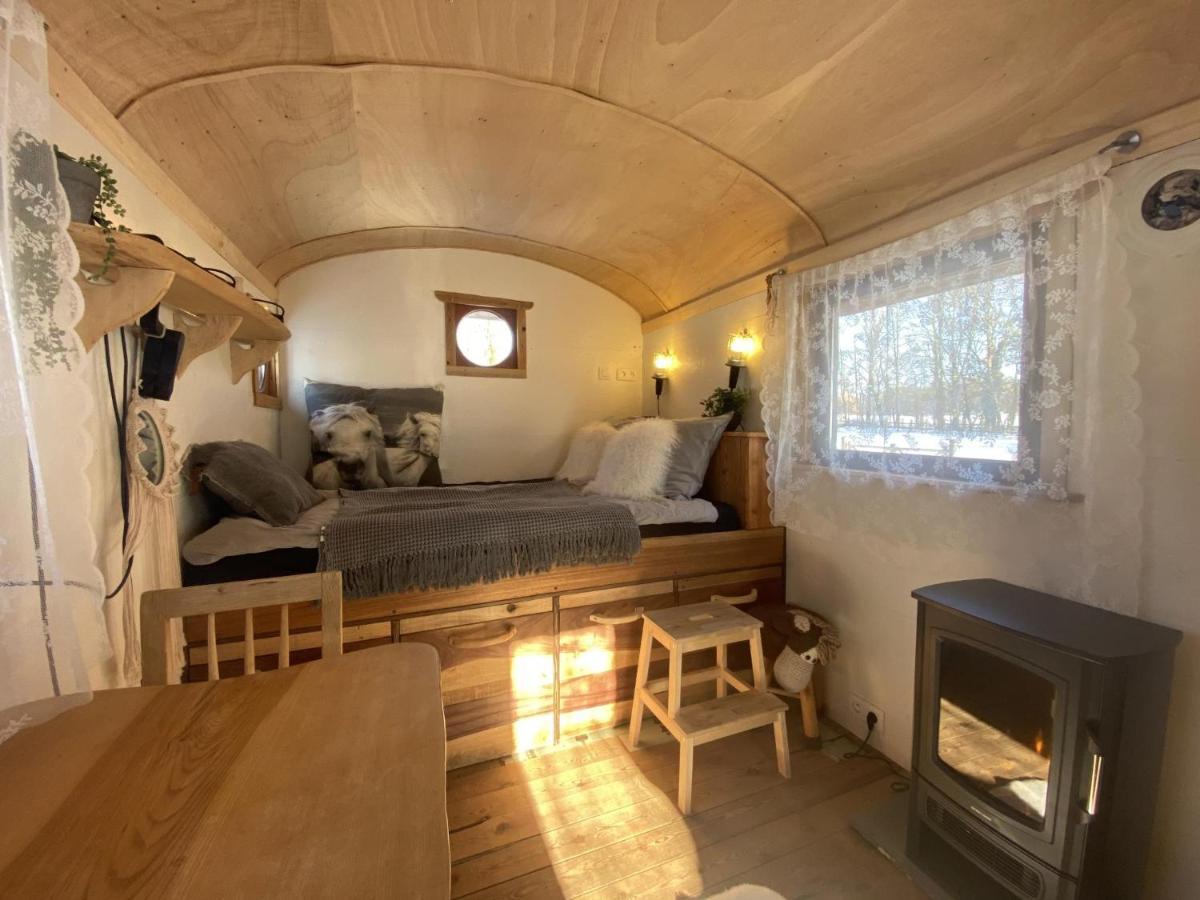 Pipowagen Het Oventje Villa Zeeland Luaran gambar