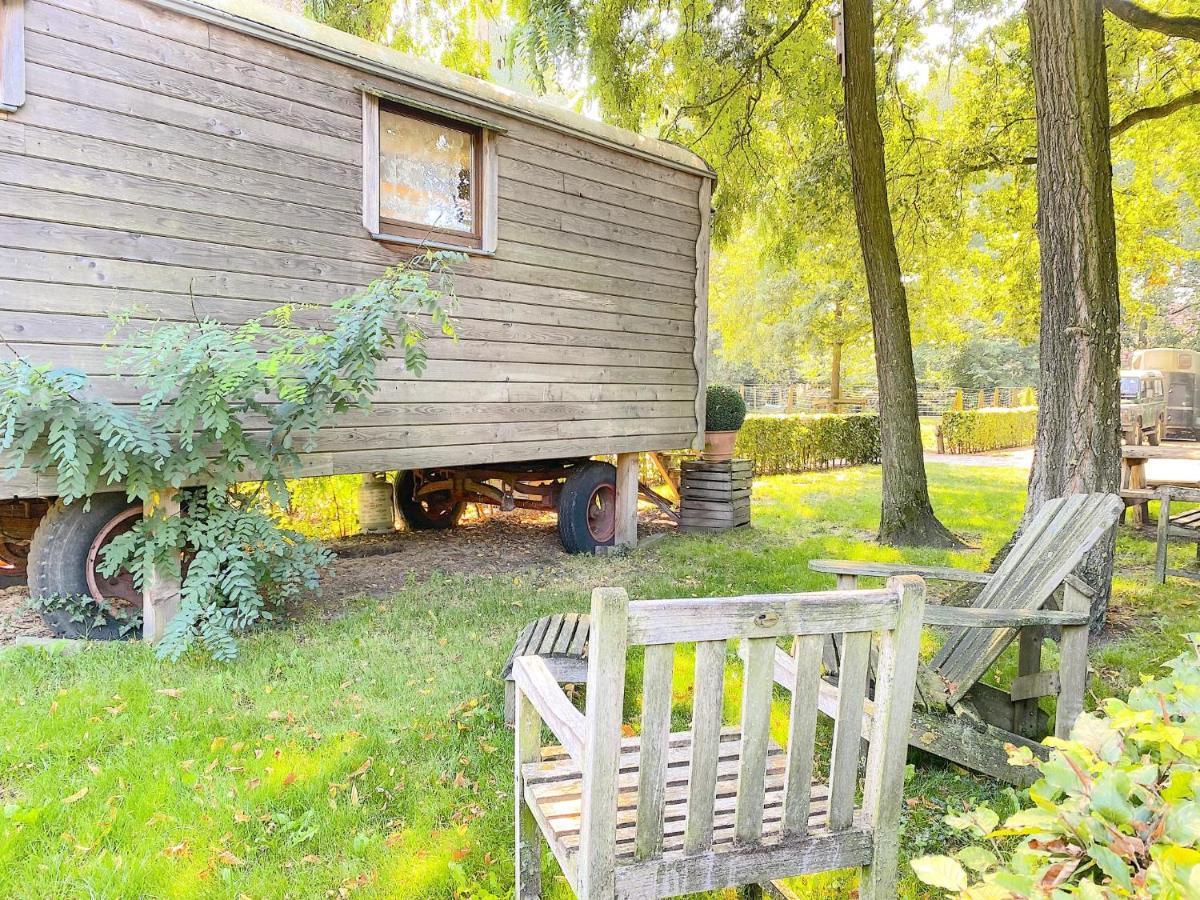 Pipowagen Het Oventje Villa Zeeland Luaran gambar