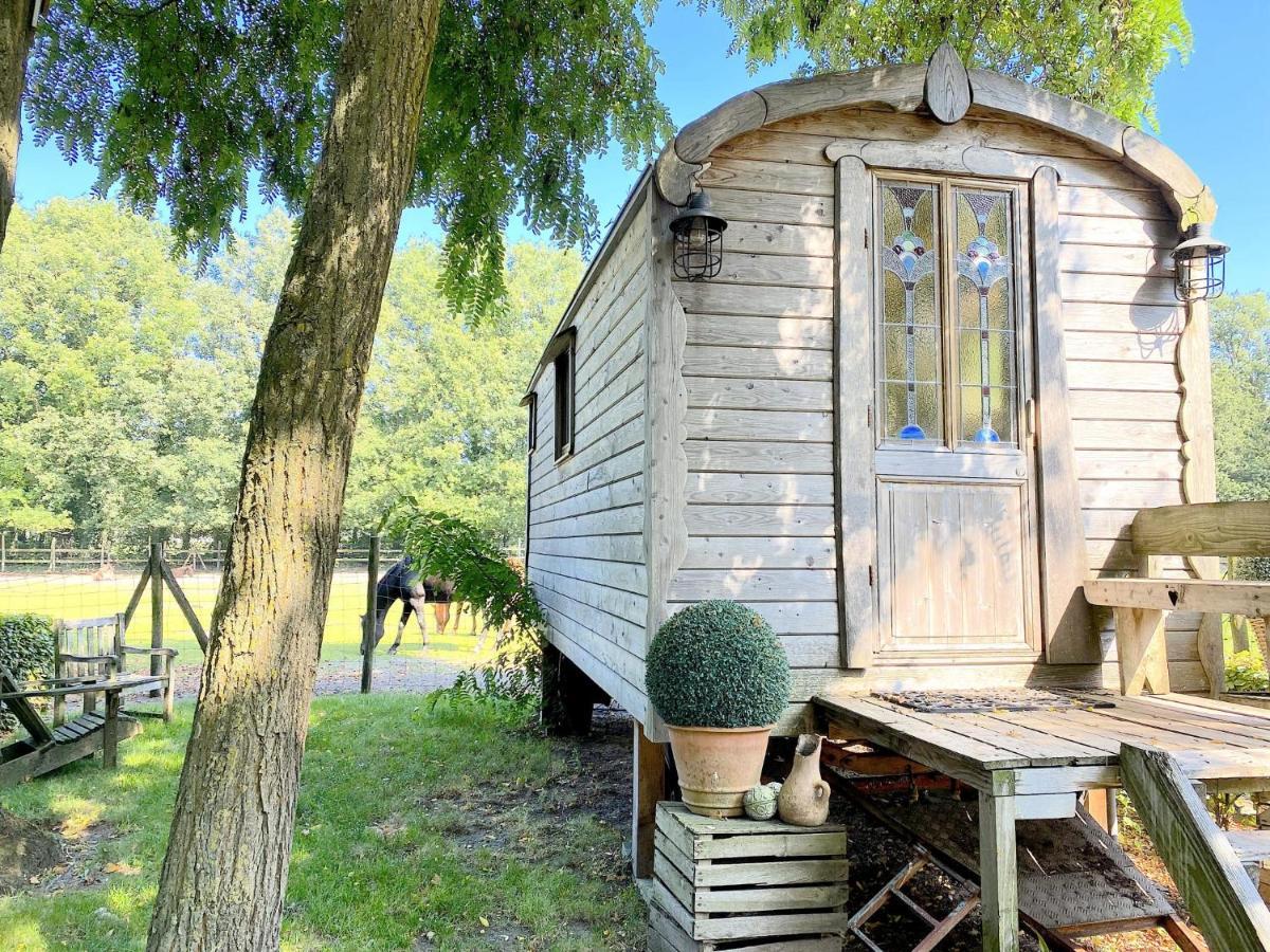 Pipowagen Het Oventje Villa Zeeland Luaran gambar