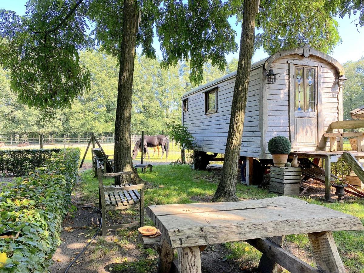 Pipowagen Het Oventje Villa Zeeland Luaran gambar