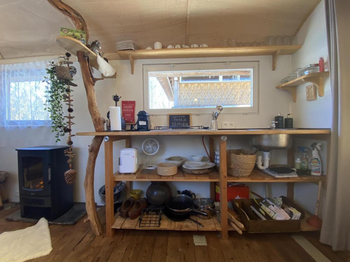 Pipowagen Het Oventje Villa Zeeland Luaran gambar